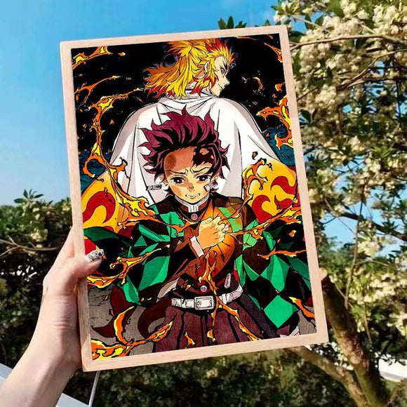 Tanjiro et Rengoku