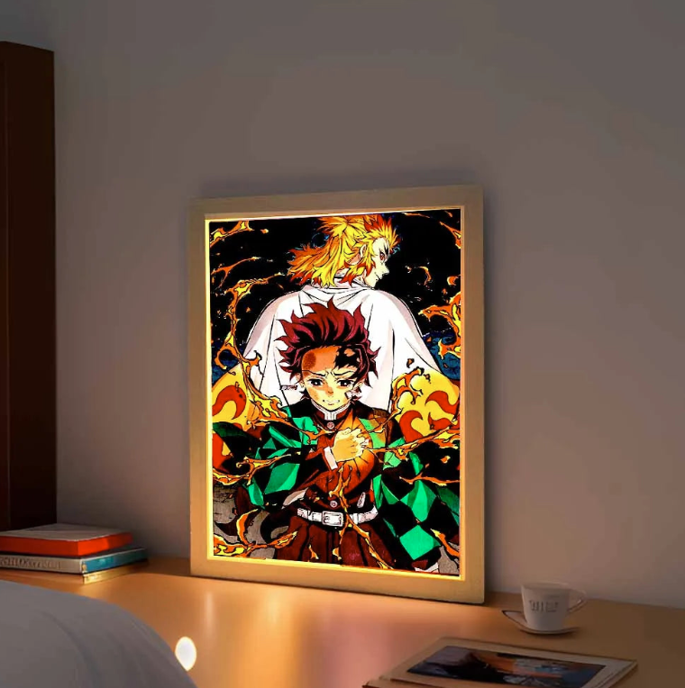 Cadre LED Demon Slayer