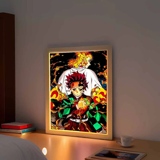 Tanjiro et Rengoku